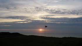 mit Aussicht auf die Nordsee